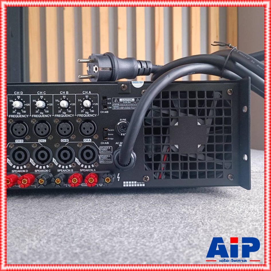 PROEUROTECH MA 41200Q POWERAMP โปรยูโรเทค เพาเวอร์แอมป์ แอมป์ขยายเสียง เครื่องขยายเสียง MA41200 Q MA-41200Q เอไอ-ไพศาล