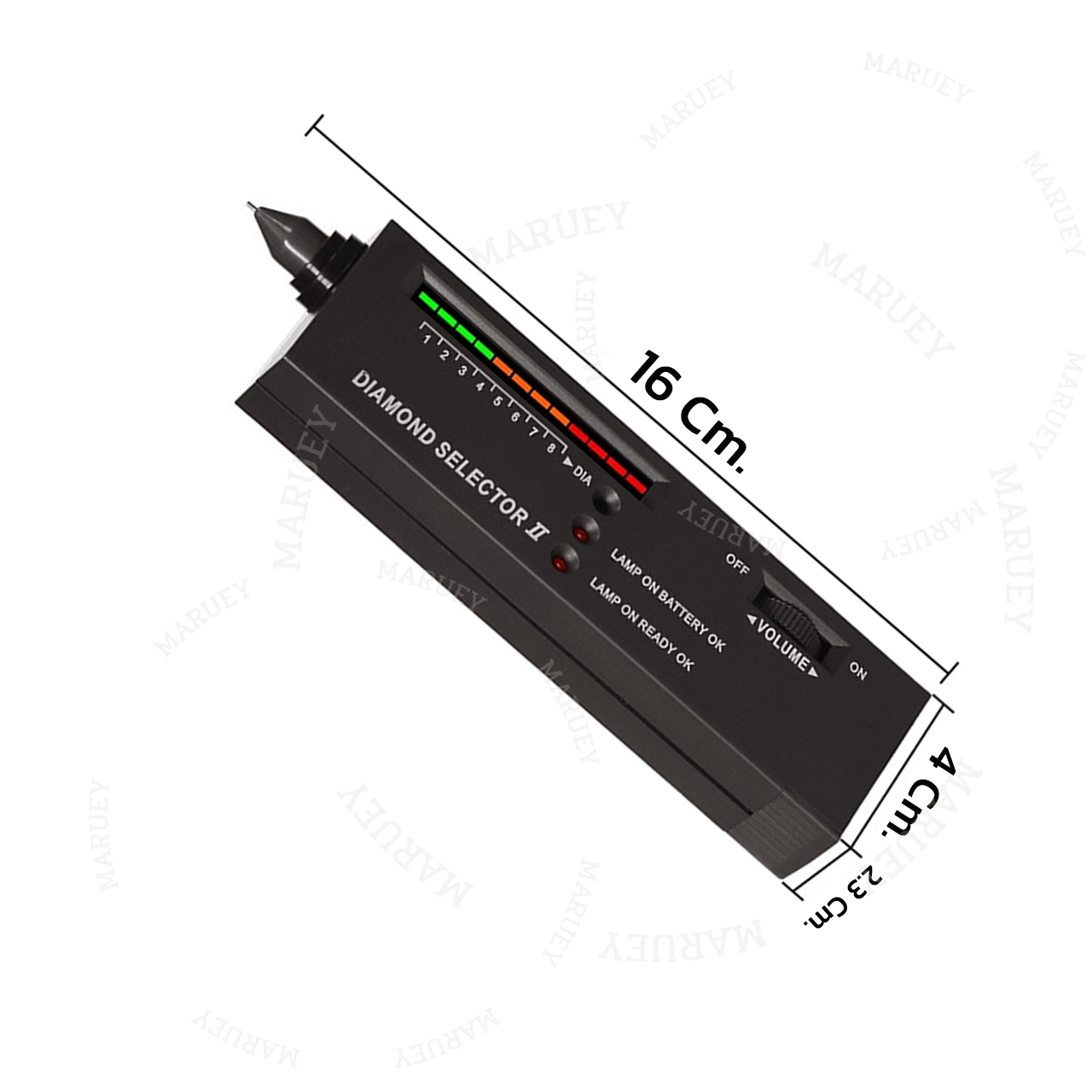 เครื่องตรวจเพชร Diamond Selectot II เครื่องจี้เพชรพลอย ใช้แยกเพชรพลอย Cz ทดสอบก่อนจัดส่งทุกครั้ง เครื่องทดสอบเพชรแท้แยกเพชร CZ