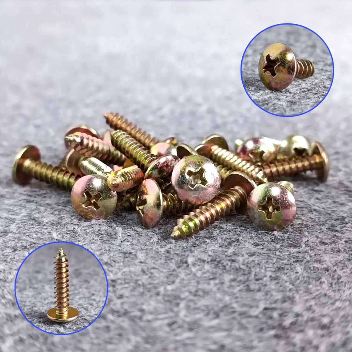 ถุง20ตัว สกรูTH 8X3/4" สกรูเกลียวปล่อย น็อต น็อตเกลียวปล่อย สกรูเกลียวปล่อย3/4นิ้ว สกรูเกลียวปล่อยหัวกลม เอไอ-ไพศาล