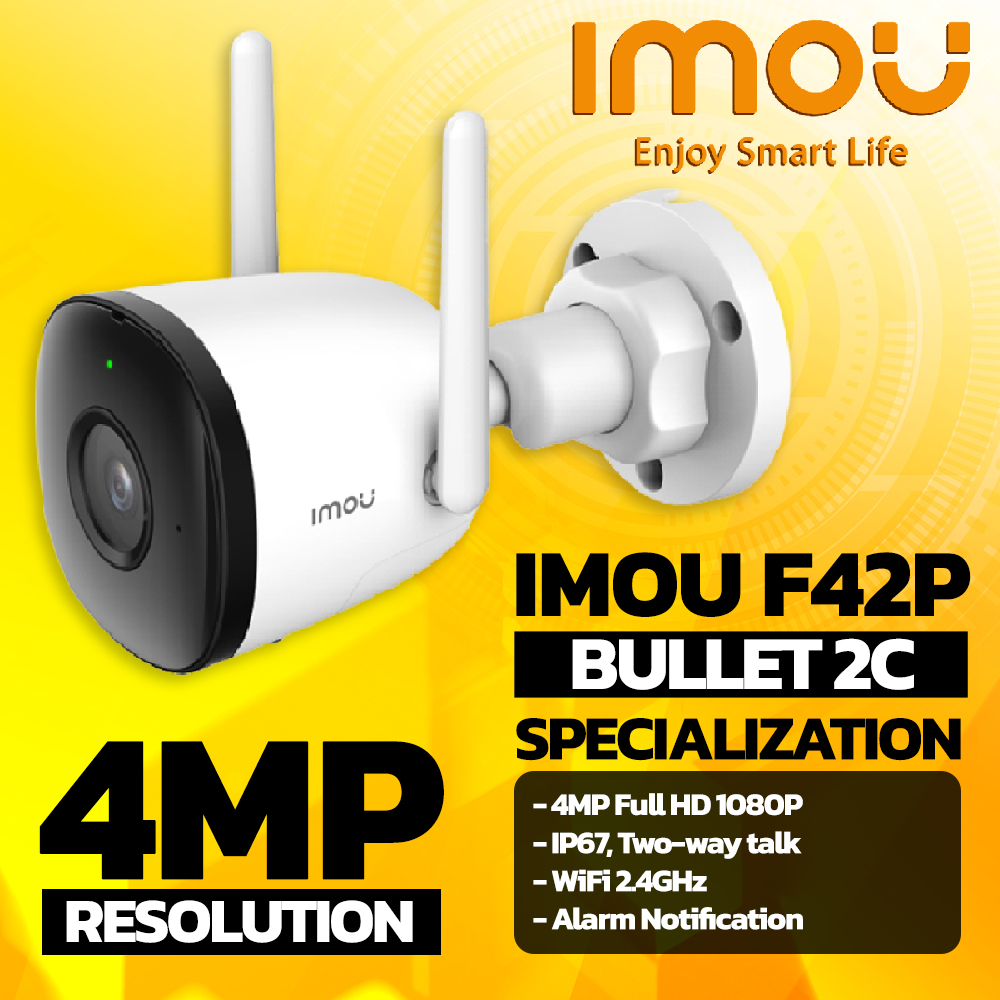 IMOU Bullet 2C IPC-F42P 4MP Wi-Fi