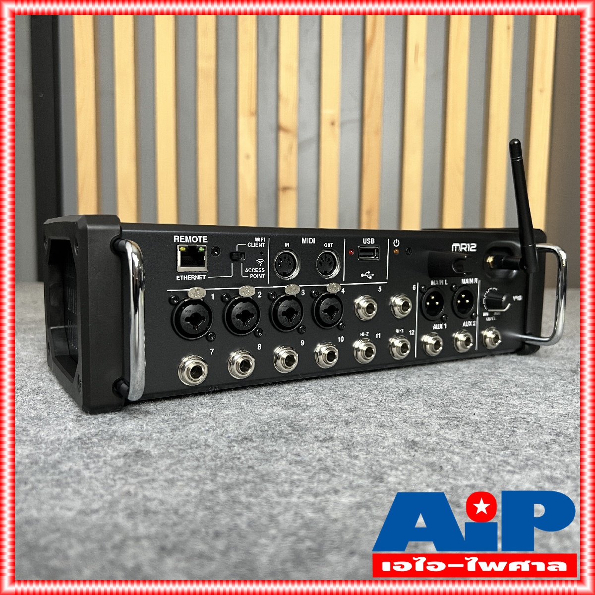MIDAS MR-12 ของแท้ Digital MIXER ดิจิตอลมิกเซอร์ MIXER DIGITAL MR 12 MR12 มิกเซอร์ เครื่องผสมสัญญาณเสียง ดิจิตอล 12-Input 6-Aux