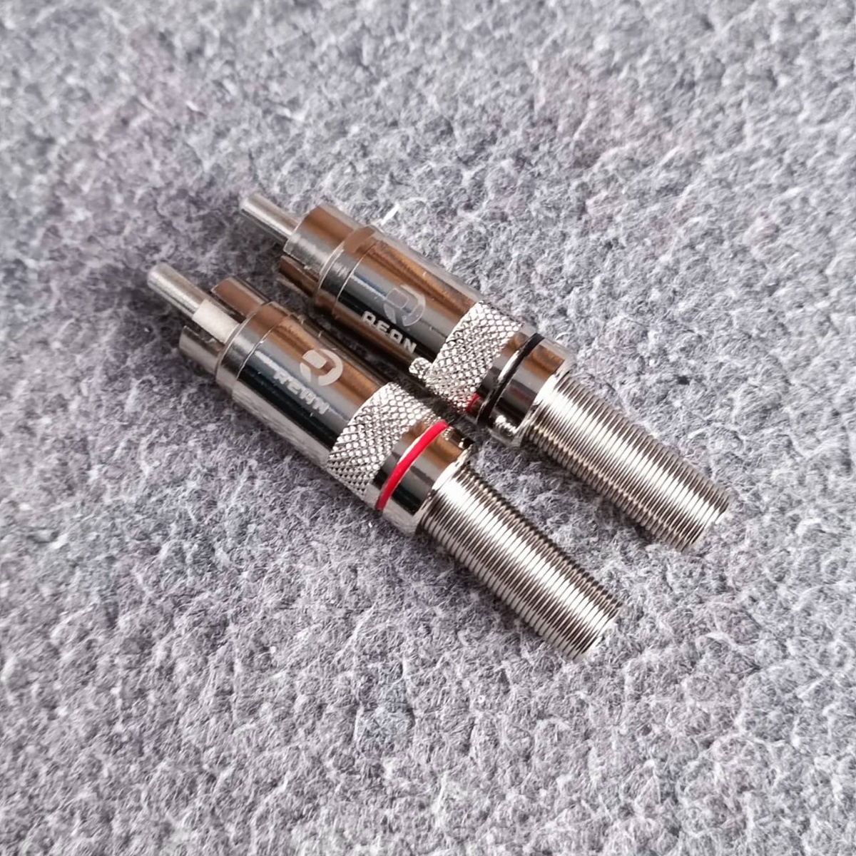 (1คู่ ดำ+แดง) RCA REAN NYS-366-0-2 แจ็คอาร์ซีเอตัวผู้ NEUTRIK ปลั๊ก RCA สำหรับเข้าสาย ต่อ สายสัญญาณ RCA เอไอ-ไพศาล