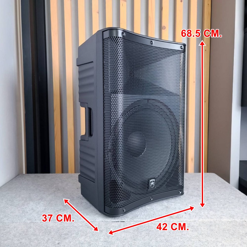 PROEUROTECH KF-15ES ลำโพงล้อลาก ไมค์ลอยUHF รองรับสัญญาณ Bluetooth MP3/USB RM KF15ES KF15ES เอไอ-ไพศาล