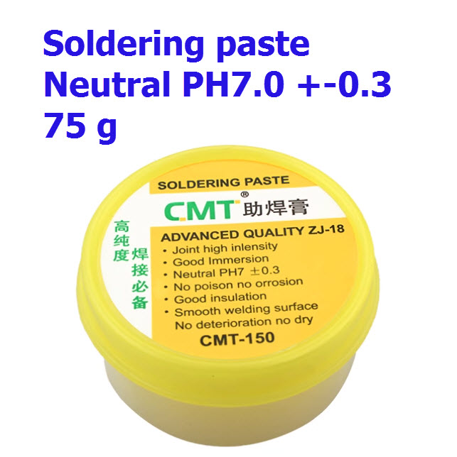 CMT-150+ solder paste welding rosin flux 75g neutral flux paste rosin paste solder oil