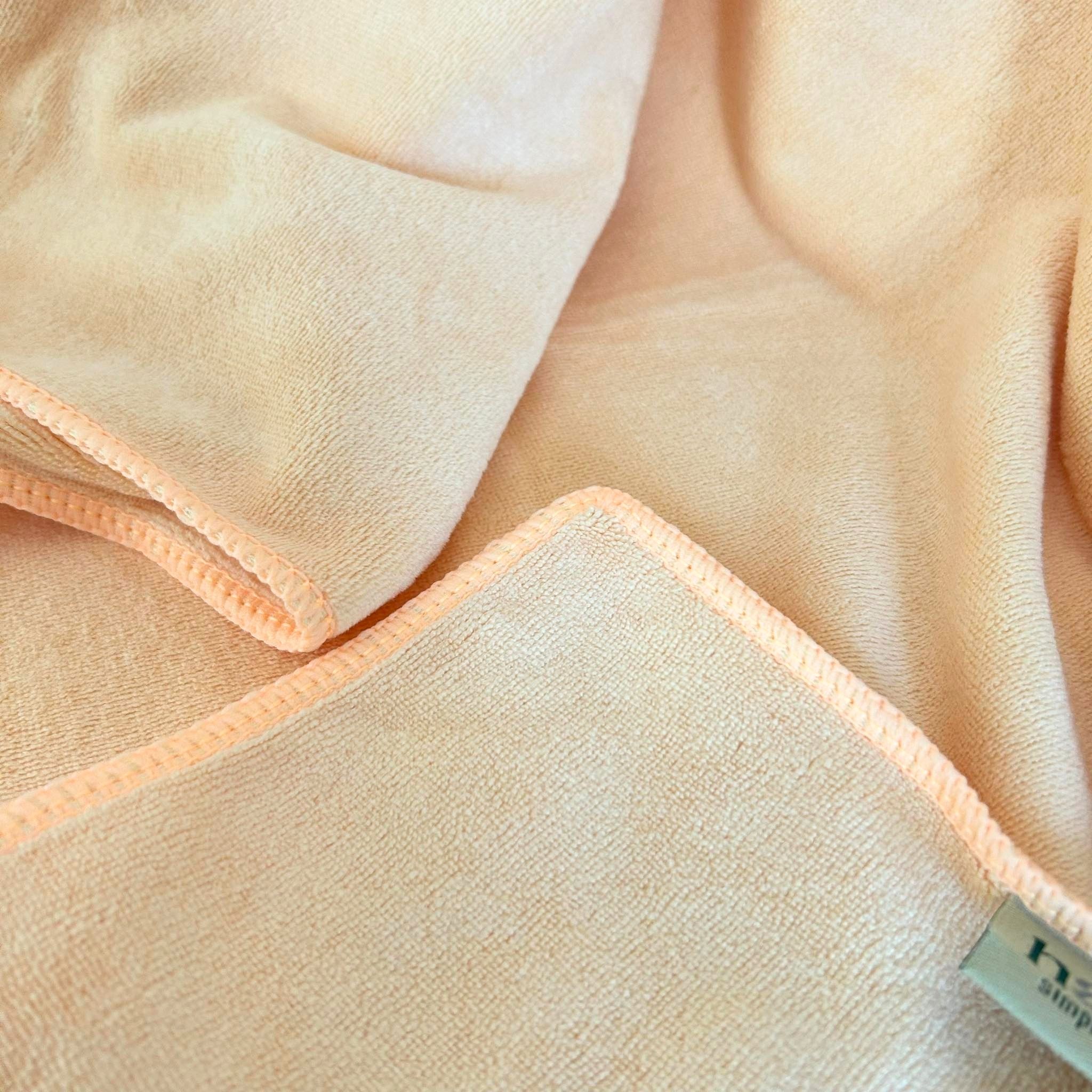 🍀HAVEN Towel Microfiber🍀ผ้าเช็ดตัว ผ้าขนหนู ไมโครไฟเบอร์ ขนาด 28*56 นิ้ว HAVEN แท้💯Mc Sweet : Orange