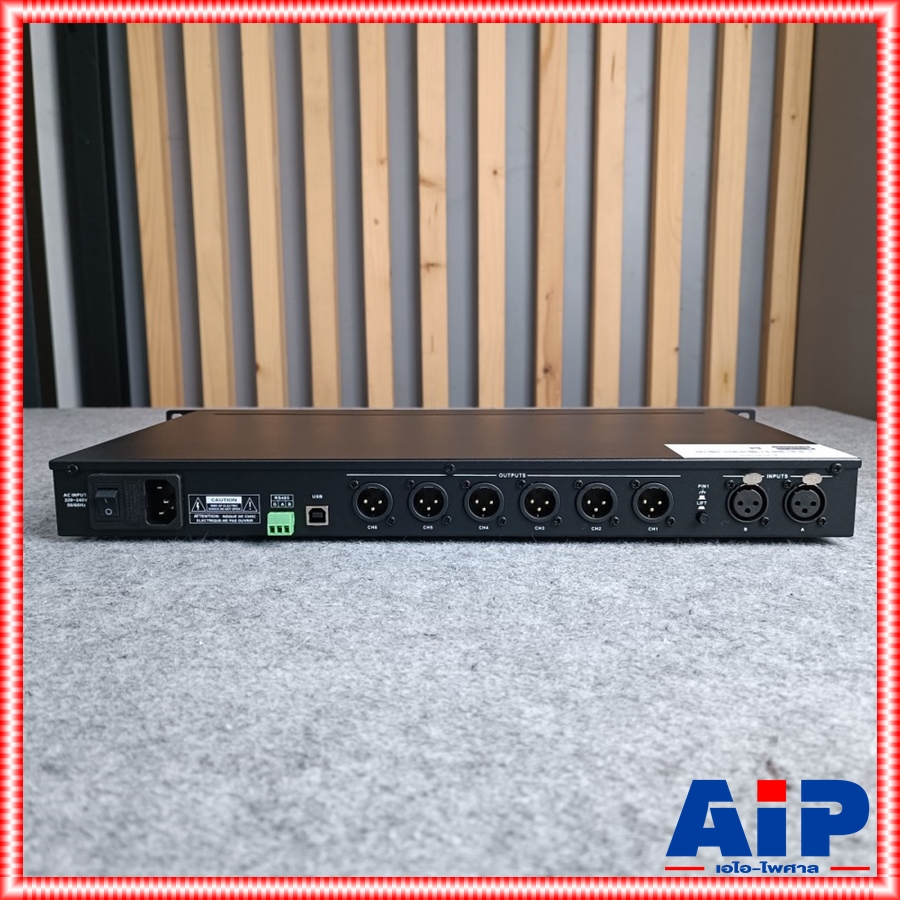 MICROTECH PLD-26 Digital Speaker Controller ครอสดิจิตอล 2 อินพุต 6 เอ้าท์พุต ไมโครเทค MICRO TECH MICROTECH PLD 26 PLD26 เอไอ-ไพศาล