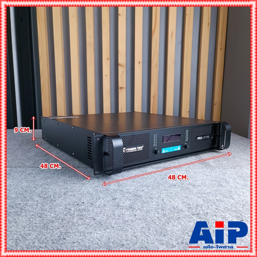 *มีจอ* PROEUROTECH PRO-2500 POWERAMP เพาเวอร์แอมป์ กำลังขับ 250 วัตต์ รุ่นใหม่ โปรยูโรเทค ระบบหม้อแปลง PRO2500 Pro 2500 เอไอ-ไพศาล