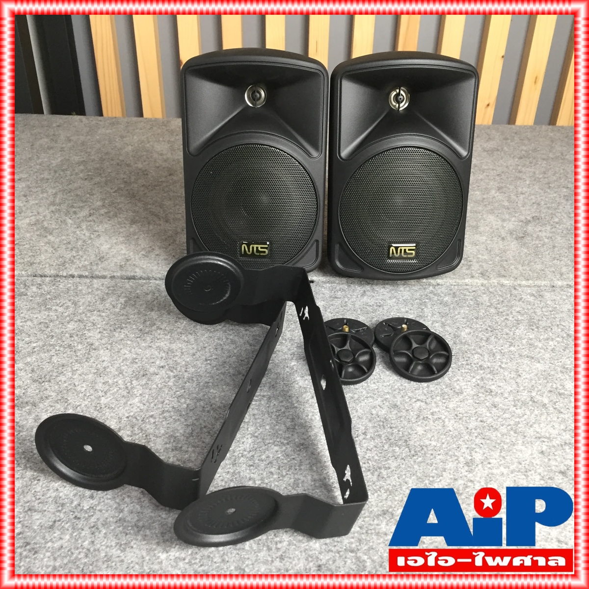 1คู่ NTS NC-402 ตู้ลำโพง 4นิ้ว ตู้ ลำโพง แขวน ลำโพงติดผนัง NC402 NC 402 งาน ห้องประชุม ห้องเรียน เอไอ-ไพศาล