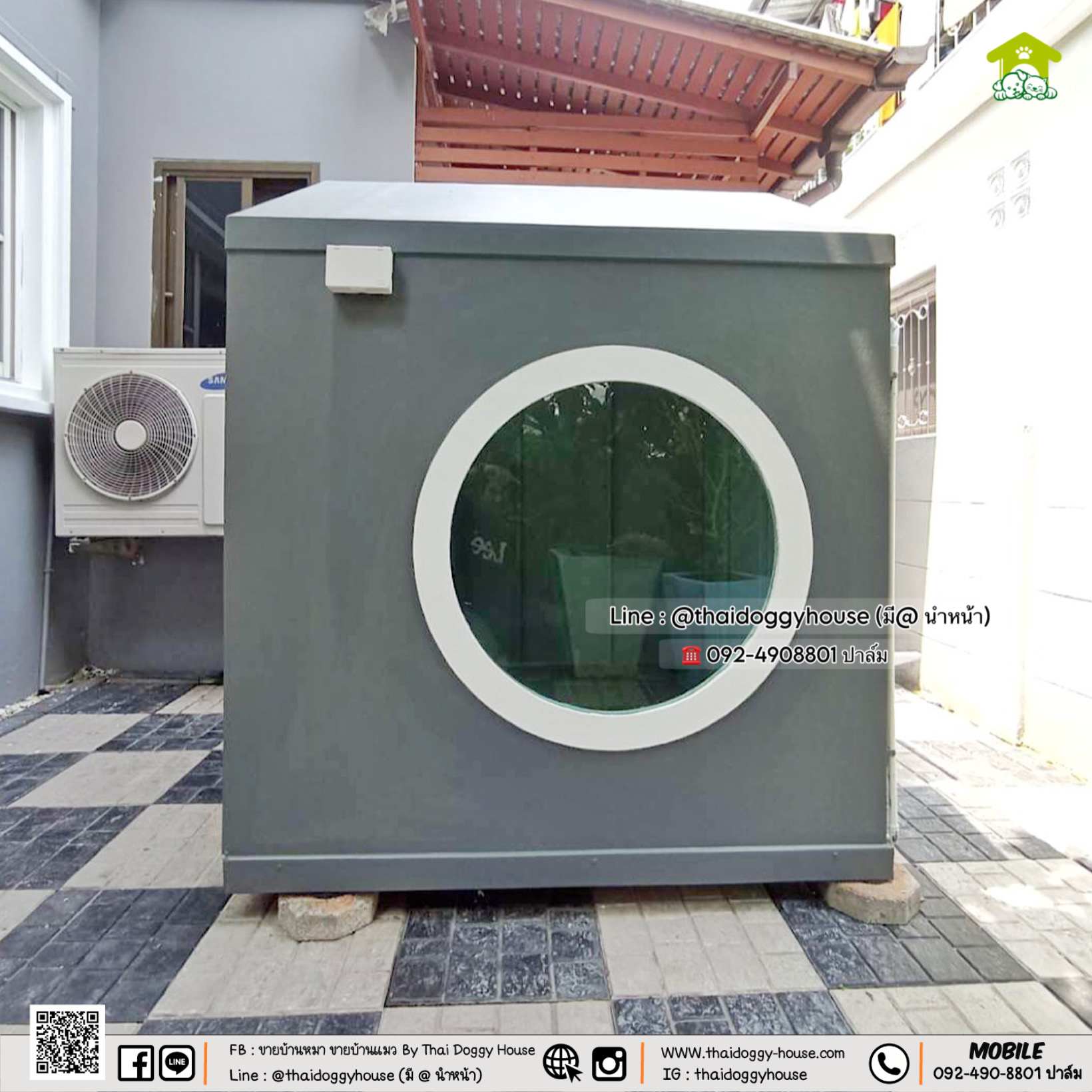 บ้านหมา บ้านแมว บ้านสัตว์เลี้ยง 𝐓𝐡𝐚𝐢 𝐝𝐨𝐠𝐠𝐲 𝐡𝐨𝐮𝐬𝗲