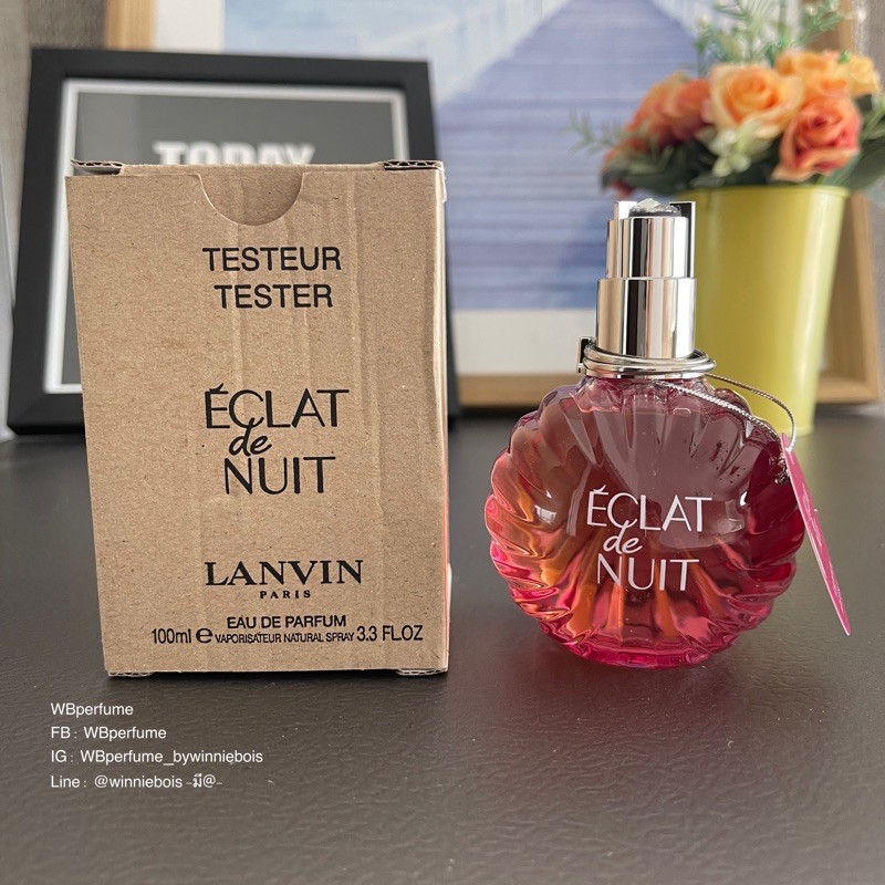 น้ำหอมแท้100% Lanvin Eclat De Nuit EDP 100ml. tester