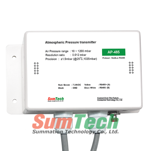 Atmospheric pressure transmitter RS485 output