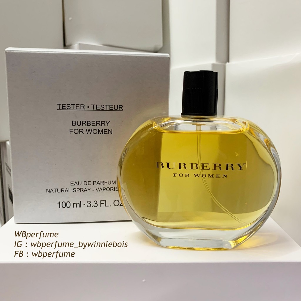 น้ำหอมแท้100% BURBERRY classic Original edp women 100 ml TESTER