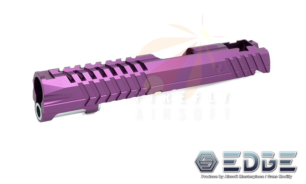 EDGE Custom "MAX" Aluminum Standard Slide for Hi-CAPA/1911 (ฺPURPLE)