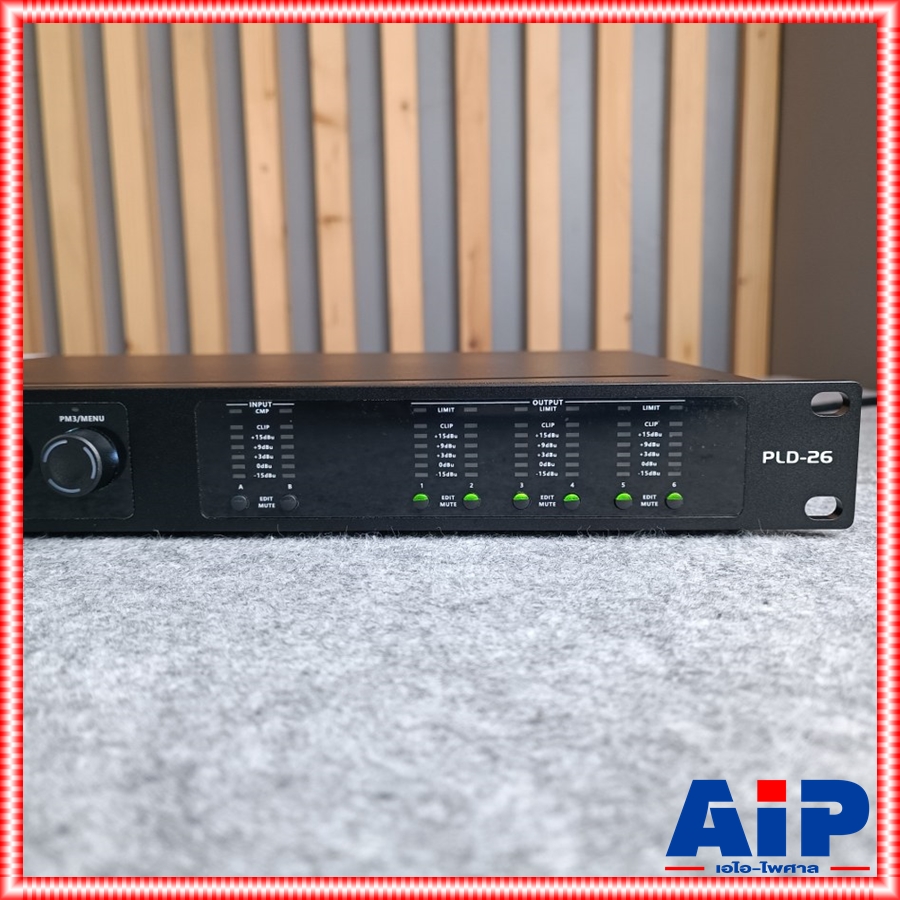 MICROTECH PLD-26 Digital Speaker Controller ครอสดิจิตอล 2 อินพุต 6 เอ้าท์พุต ไมโครเทค MICRO TECH MICROTECH PLD 26 PLD26 เอไอ-ไพศาล