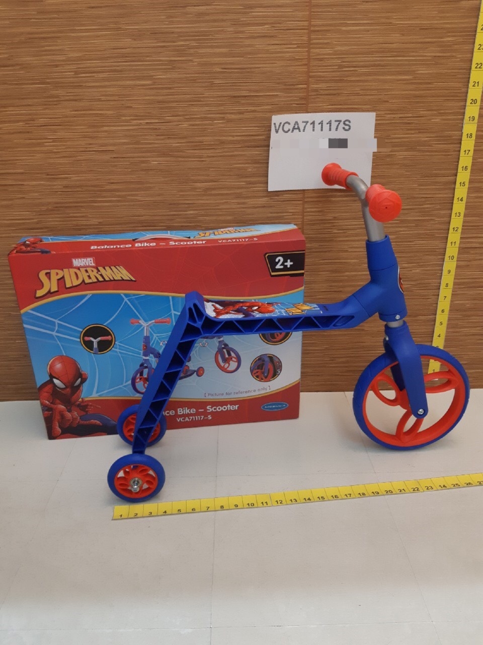 VCA-71117S ของเล่นสกู๊ตเตอร์เป็นไถขาสไปเดอร์แมน ลิขสิทธิ์ถูกต้อง