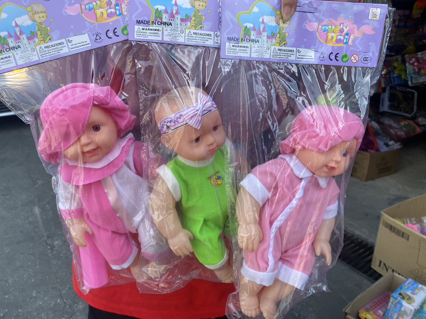 3390 ตุ๊กตาเด็ก ตุ๊กตาทารก ตุ๊กตาเด็กทารกมีเสียง ปลีกตัวละ