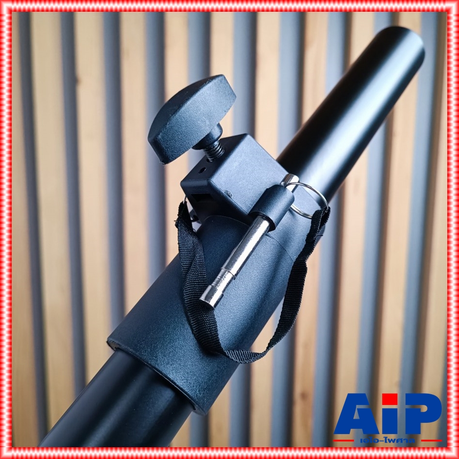 NTS S-6 ขาเสียบตู้ลำโพง เสาโลหะสีดำ ขนาดมาตราฐาน35mm S 6 S6 เสาปัก ขากลางตู้ ขาตั้งตู้ซับ เอไอ-ไพศาล