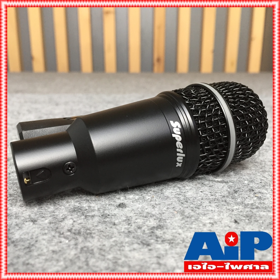 SUPERLUX PRA228A ไมค์ทอม ไมค์เครื่องดนตรี PRA 228 A ไมค์กลอง PRA-228A ไมค์สาย tom-tom microphone instruments