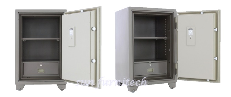 ตู้เซฟนิรภัย 190 กก. มี 2 กุญแจ 1 รหัส ยี่ห้อลีโก้ LEECO รุ่น 701T