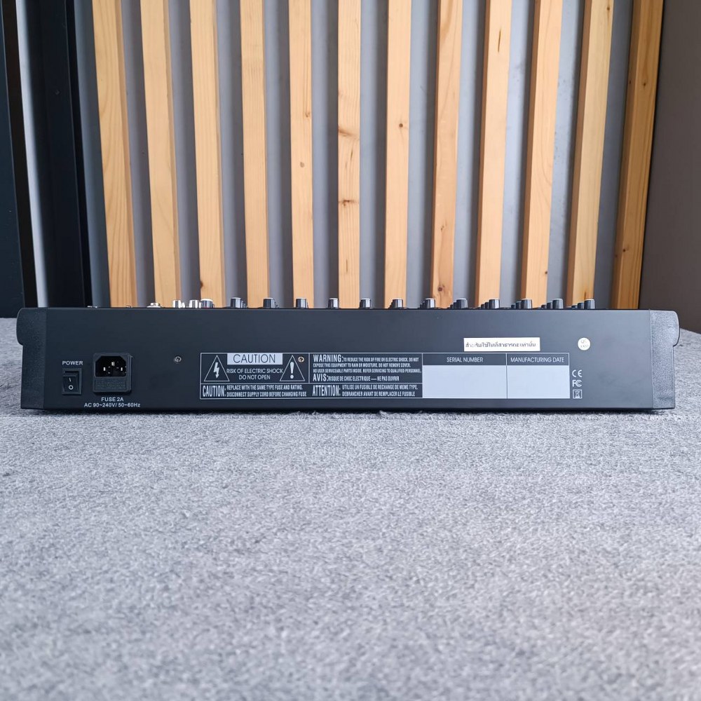 Ceflar MINI-120 MIXER มิกเซอร์อนาล็อก 12 แชนแนล บลูทูธ Bluetooth mixer เอฟเฟคแท้ 99DSP MINI 120 MINI120 เอไอ-ไพศาล