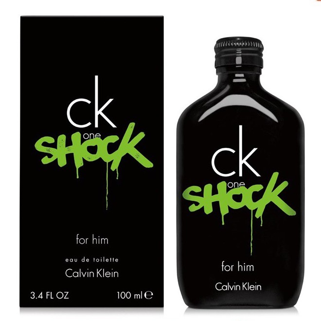 น้ำหอม CK one shock for him 100ml กล่องซีล