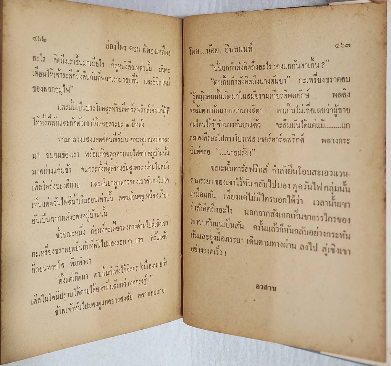 ผีตองเหลืองคนสุดท้าย (ชุดล่องไพร) / น้อย อินทนนท์ SKU-09965 2