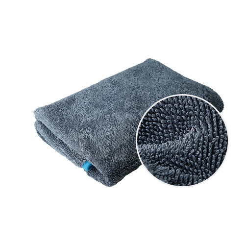 GLOSSBRO Supreme Dual Side Drying Towel ผ้าเช็ดแห้งถนอมสีรถ รุ่น 2 หน้า Professional Grade (90X70cm)