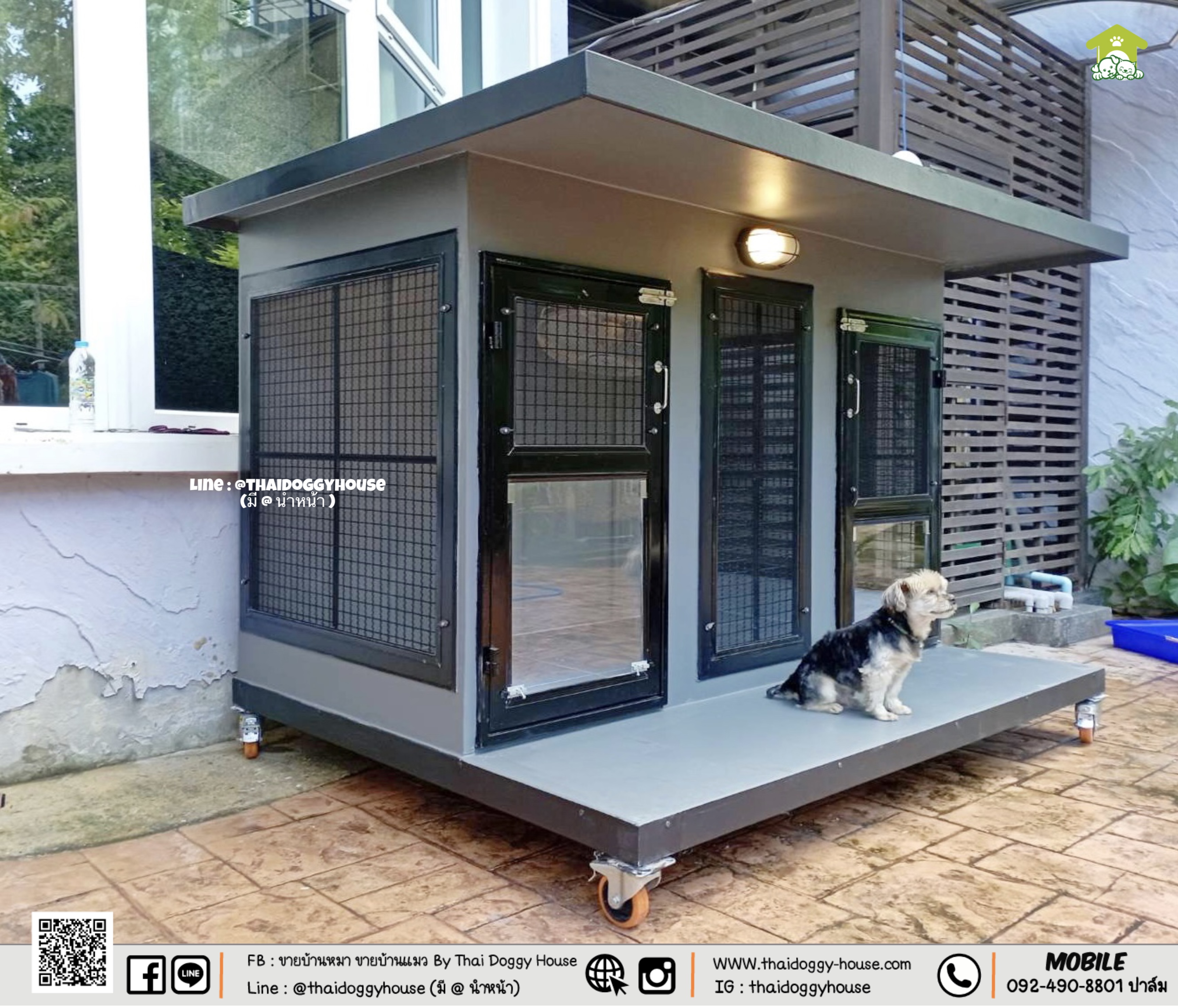 บ้านหมา บ้านแมว " 𝐁𝐎𝐗 𝐒𝐓𝐘𝐋𝐄 𝐁𝐘 𝐓𝐇𝐀𝐈 𝐃𝐎𝐆𝐆𝐘 𝐇𝐎𝐔𝐒𝐄 "