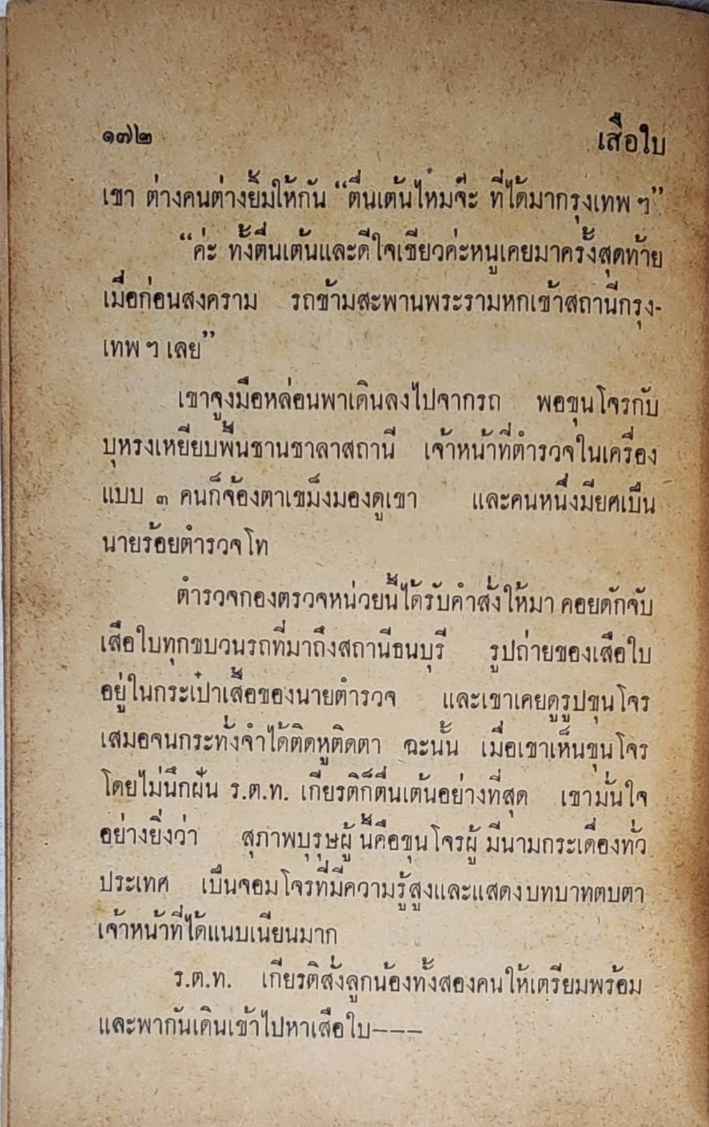 เสือใบ ตอน ผจญรัก (เล่ม 5) SKU-09991