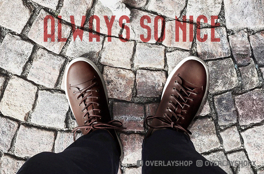 OVERLAY BEESWAX SHOES