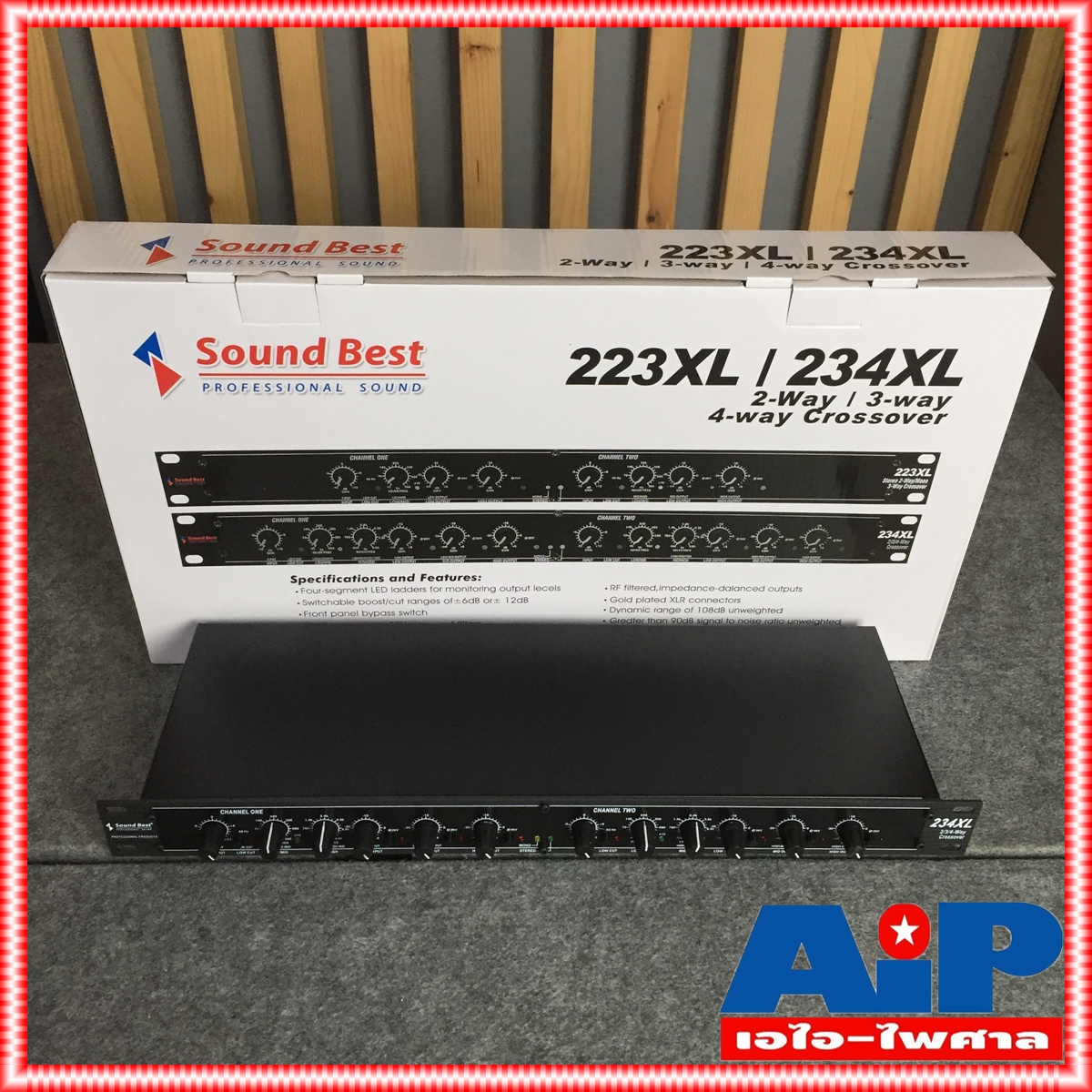 SOUNDBEST 234XL crossover Sound best 234 XL ซาวด์เบส ครอสโอเวอร์ รุ่น 234 ครอส2/3ทาง ครอส 2/3ทาง เอไอ-ไพศาล +++