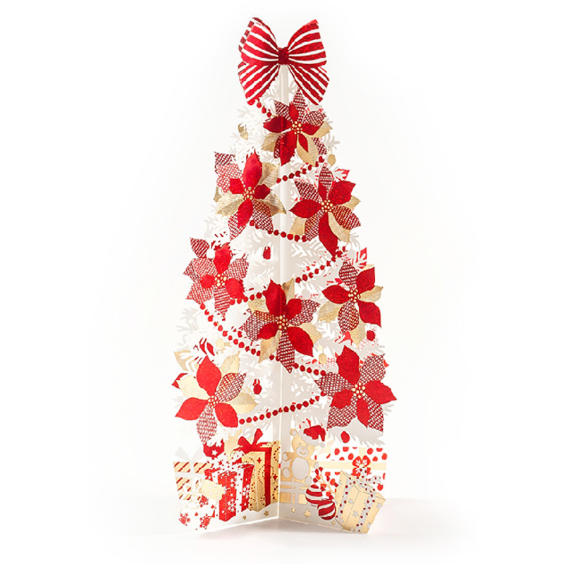 การ์ดคริสต์มาส ลายฉลุสามมิติ Merry Christmas