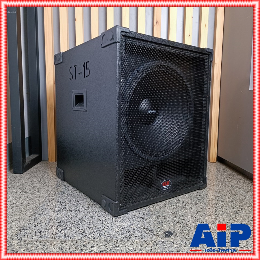 CLE ST-15 ตู้ซับลูกเต๋า15นิ้ว พร้อมดอก NANOVA NV-1564 ตู้ลำโพงซับเบส ขนาด 15นิ้ว สูตร ลูกเต๋า ST-15 ไม้ปาติเกิล พ่นสีระเบิด ST 15 ST15 เอไอ-ไพศาล