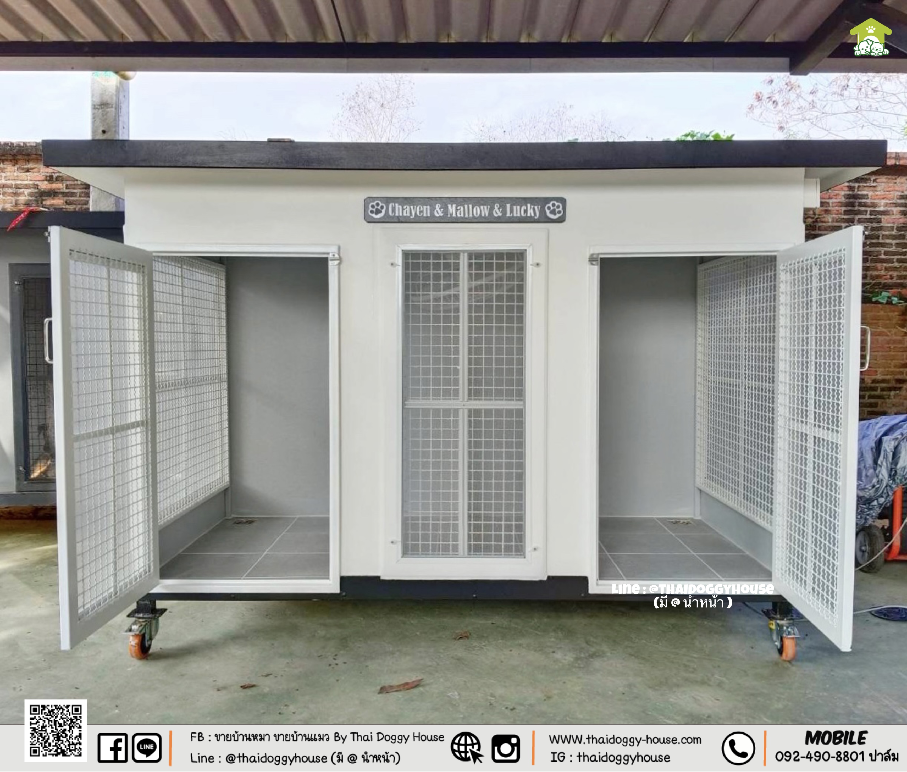 บ้านหมา บ้านแมว " 𝐁𝐎𝐗 𝐒𝐓𝐘𝐋𝐄 𝐁𝐘 𝐓𝐇𝐀𝐈 𝐃𝐎𝐆𝐆𝐘 𝐇𝐎𝐔𝐒𝐄 "