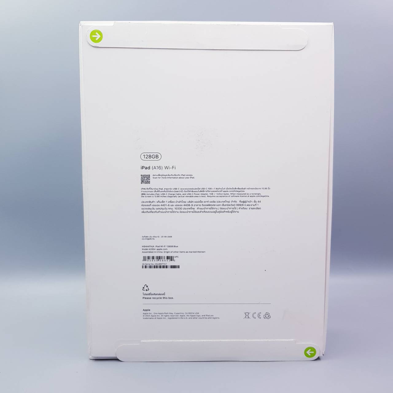 🆕 #GENล่าสุด iPad A16 มือ1 ไม่แอค ไม่ผ่านการใช้งาน ครบกล่อง 🆕 🖤 มือ 1 แกะเช็ค ไม่แอค ไม่ผ่านการใช้งาน มีประกันศูนย์ 🖤