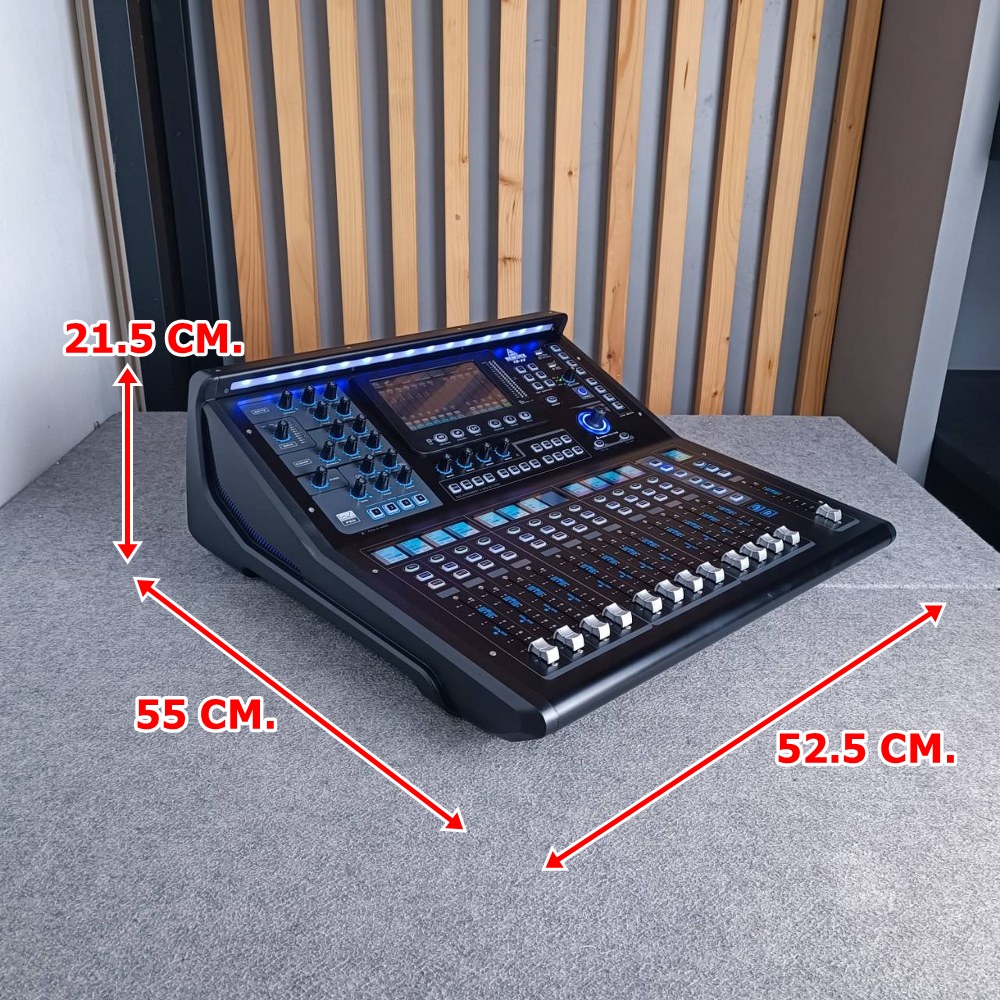 MICROTECH TQ-22 MIXER DIGITAL TQ 22 TQ22 ดิจิตอลมิกเซอร์ 16 อินพุต 8 Aux มีจอแบบสัมผัส เอไอ-ไพศาล
