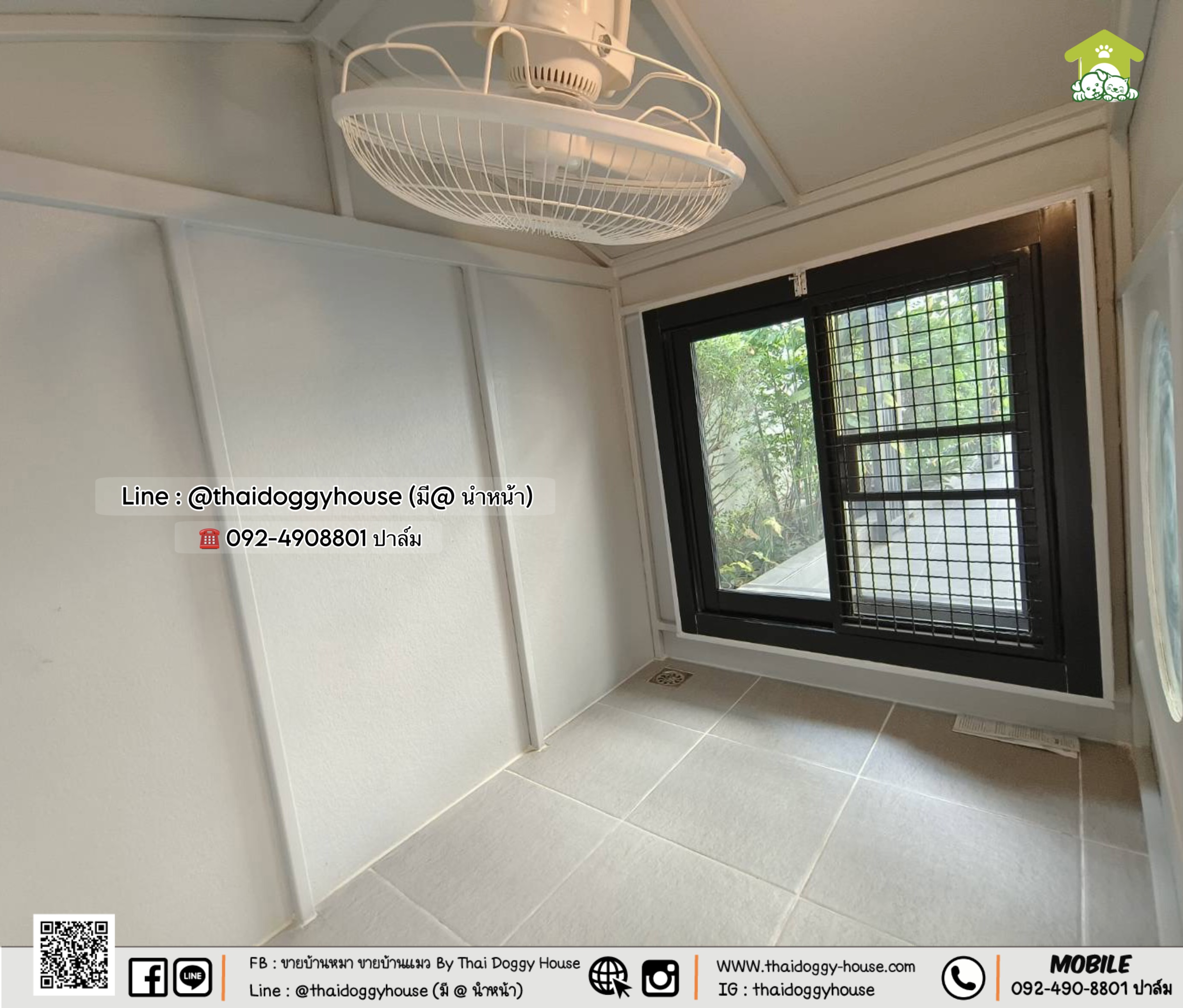 บ้านหมา บ้านแมว 𝐓𝐡𝐚𝐢 𝐝𝐨𝐠𝐠𝐲 𝐡𝐨𝐮𝐬𝗲 แบบบ้าน 𝐍𝐎𝐑𝐃𝐈𝐂 𝐒𝐓𝐘𝐋𝐄