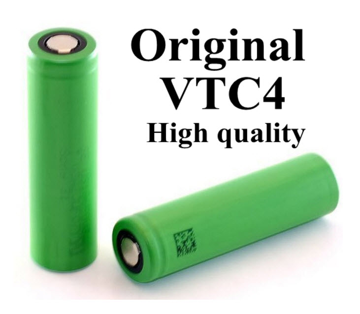Sony VTC4 18650 2100mAh 30A Flat Top Battery (ของแท้)(1ชิ้น/ก้อน)