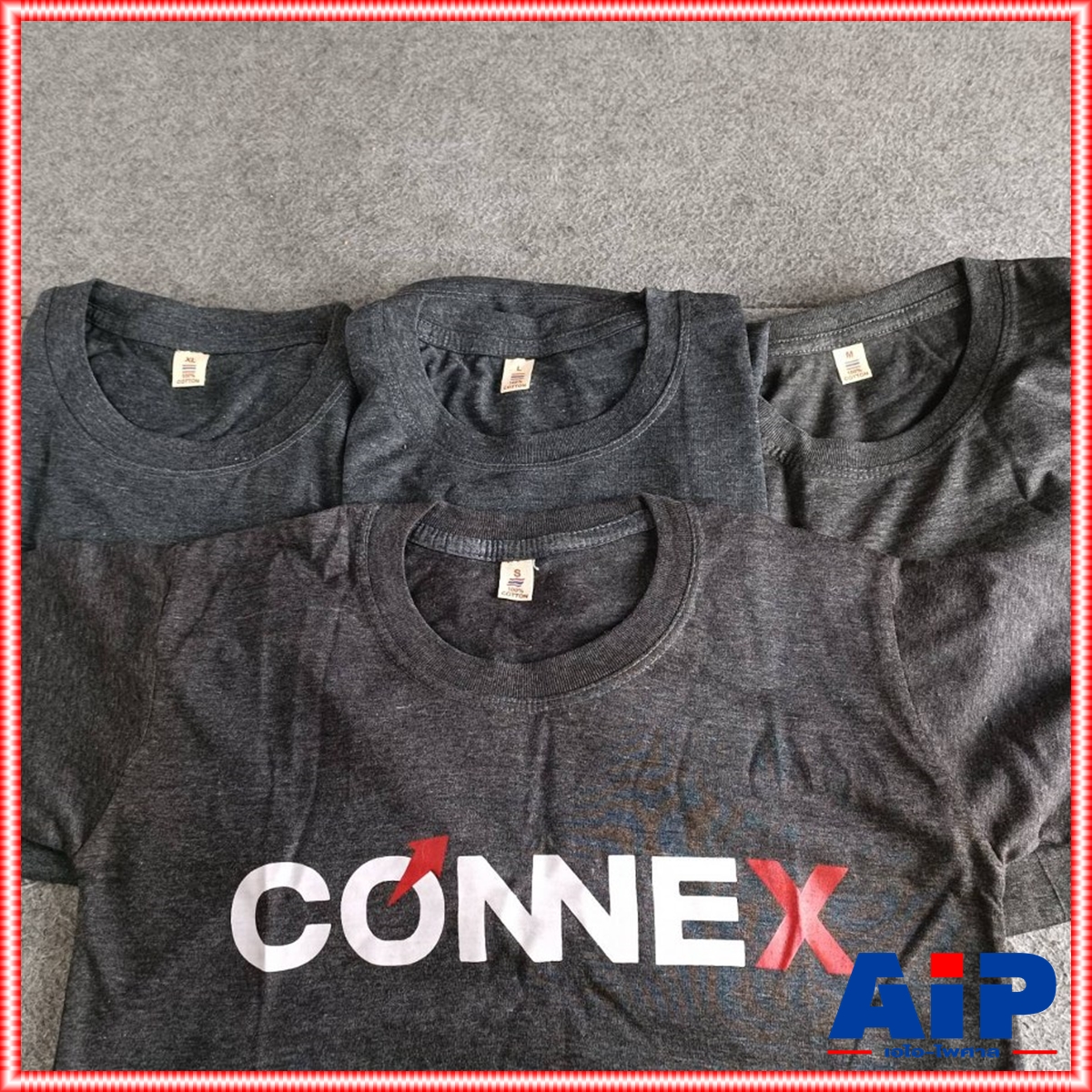 4ไซส์ให้เลือก สินค้าสมนาคุณ สำหรับแถมเท่านั้น เสื้อCONNEX V2 Size S/M/L/XL เสื้อยืด เสื้อยืดCONNEX เอไอ-ไพศาล
