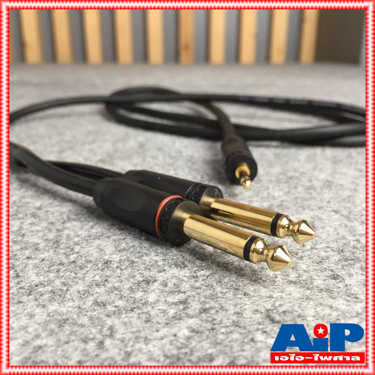 1.5เมตร LIDGE YM 360 สายP.TR-ST-MICx2 สาย1.5เมตร YM-360 YM360 สายสัญญาณ TRS โฟนโมโน รุ่น YM-360 ยี่ห้อ NTS สายเสียงจากโน๊ตบุ๊คเข้ามิกเซอร์
