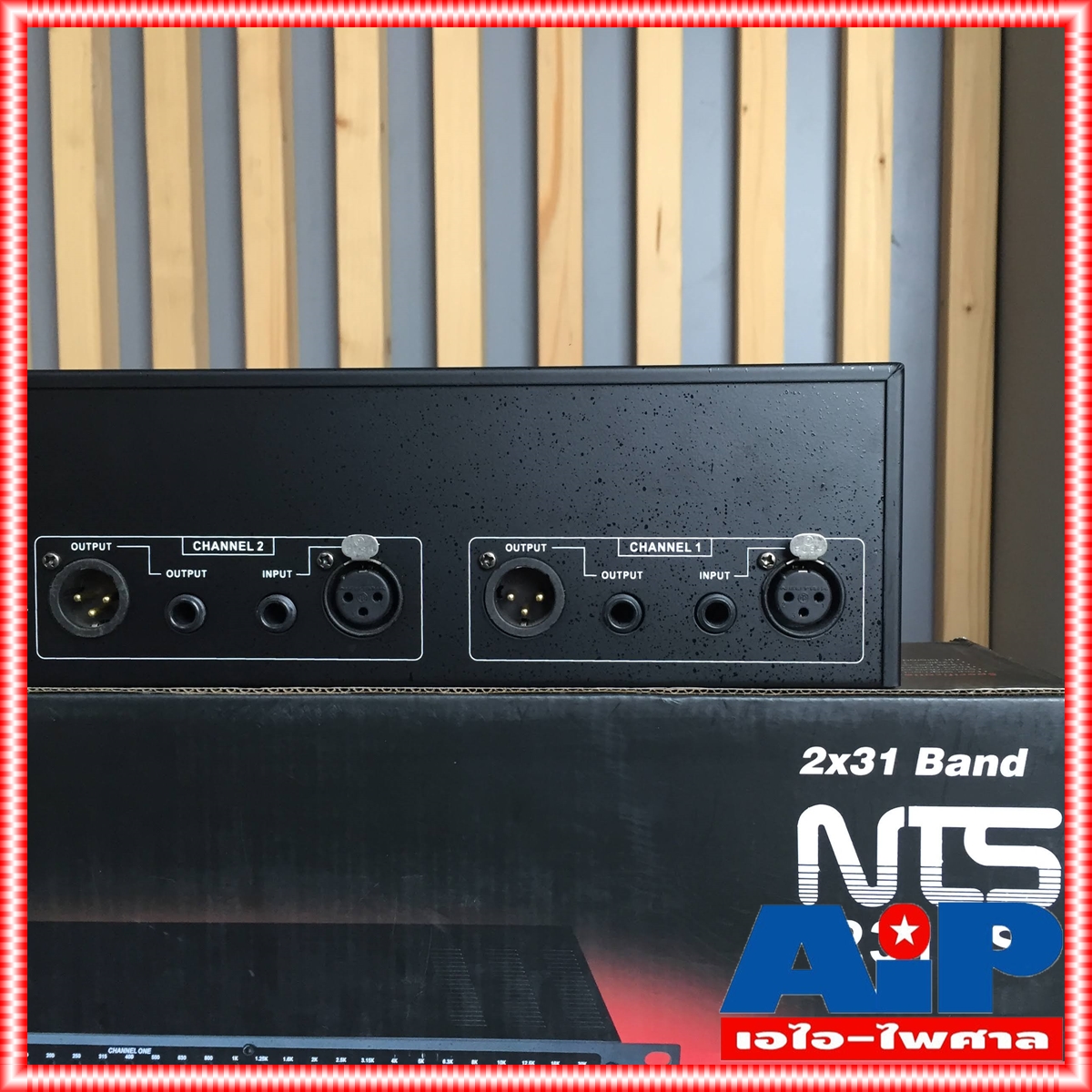 NTS 231XS EQ อีคิว อีคิวปรับเสียง อีคิวแต่งเสียง Eqlizer 231 NTS อีคิวอีควอไลเซอร์31ช่อง เอไอ-ไพศาล NTS เครื่องปรับแต่งสภาพเสียง EQUALIZER 231 XS