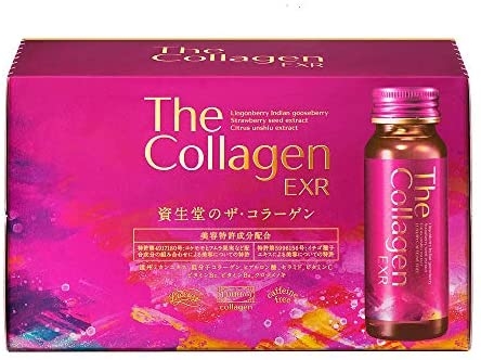 Shiseido The Collagen EXR Drink วิตามินบำรุงผิวสวยสูตรน้ำบำรุงผิวจากภายในสู่ภายนอกของความงาม ดูดซึมได้อย่างรวดเร็วไม่ต้องรอย่อยดูดซึมเข้าผิวได้