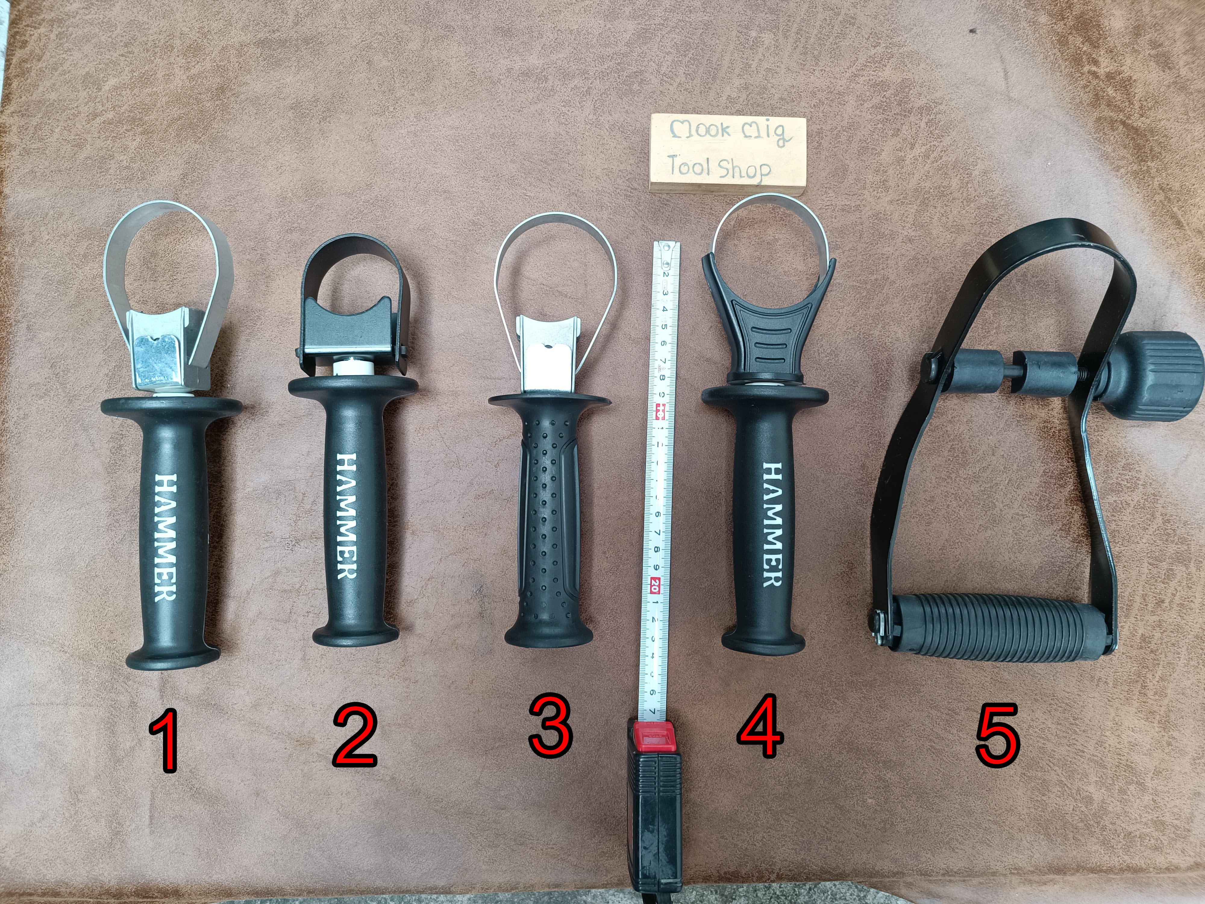 มือจับแย๊ก Makita0810 ฯลฯ ด้ามจับแย๊ค สว่านตัวใหญ่ๆ ด้ามยางและด้ามพลาสติก งานดี ด้ามยางนุ่มมือ แข็งแรงไม่ก๊องแก๊ง