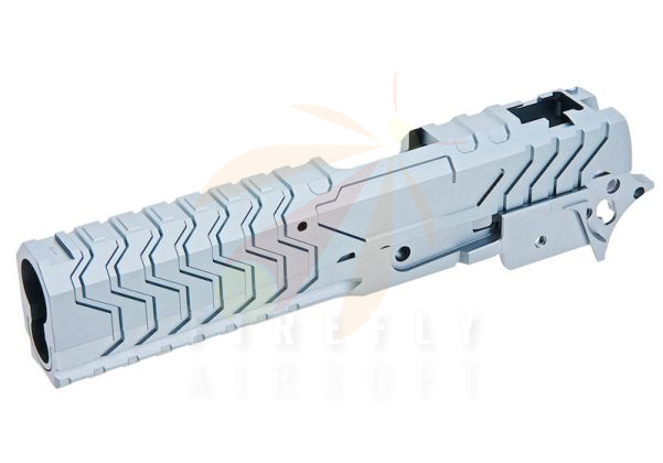 5KU CNC Aluminum Matrix Slide and Frame for Marui Hi-Capa GBB ( 5KU-GB-572 ) GREY