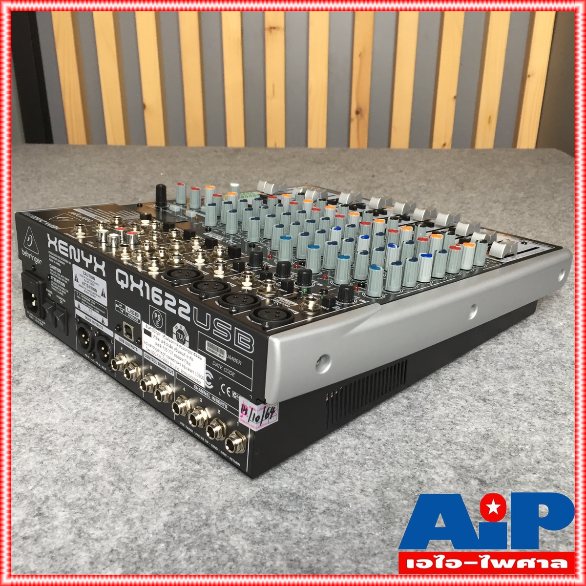 BEHRINGER QX-1622USB mixer MIX QX1622USB QX 1622USB มิกซ์ มิกเซอร์ เครื่องเสียง เครื่องปรับแต่งเสียง เอไอ-ไพศาล +++