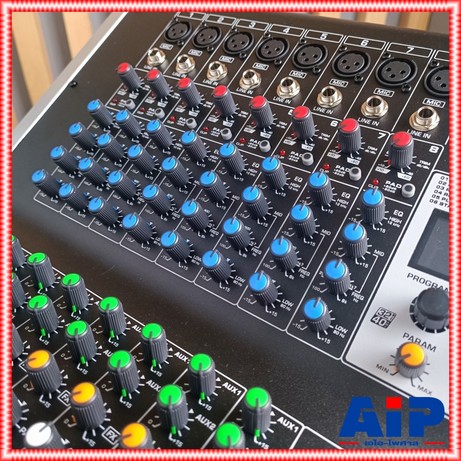 PROEUROTECH PMX-P8450FX POWERMIXER+บูลทูส เพาเวอร์มิกเซอร์ รุ่นใหม่ โปรยูโรเทค PMX P8450 FX PMXP8450FX เอไอ-ไพศาล
