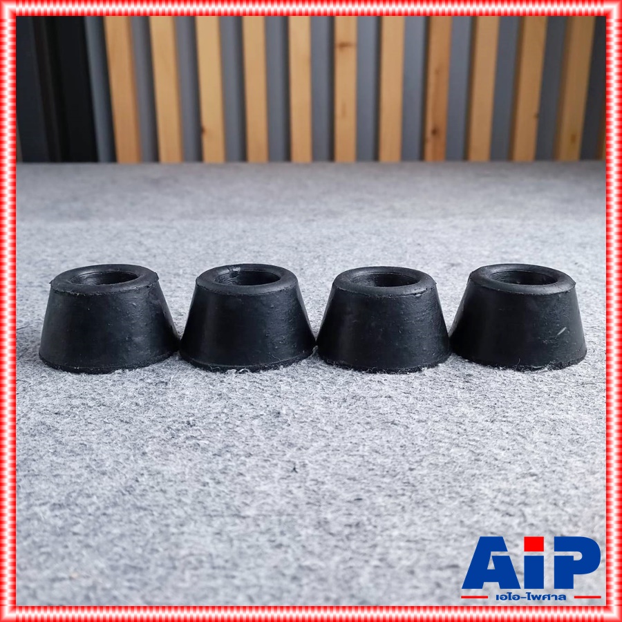 แพ็ค4อัน ยางรองแท่น2 1/2นิ้ว ยางรอง ยางรองแท่น2.5นิ้ว ยางรองตู้ ยางรองสีดำ ยางรองตู้ขนาด2.5นิ้ว เอไอ-ไพศาล