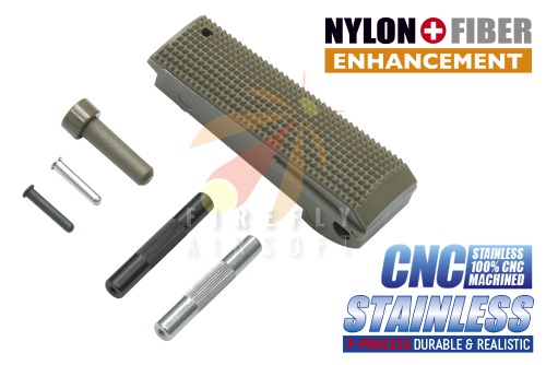 GUARDER CAPA-89(A)FDE Hammer Spring Housing Set For MARUI HI-CAPA Series (Standard FDE)