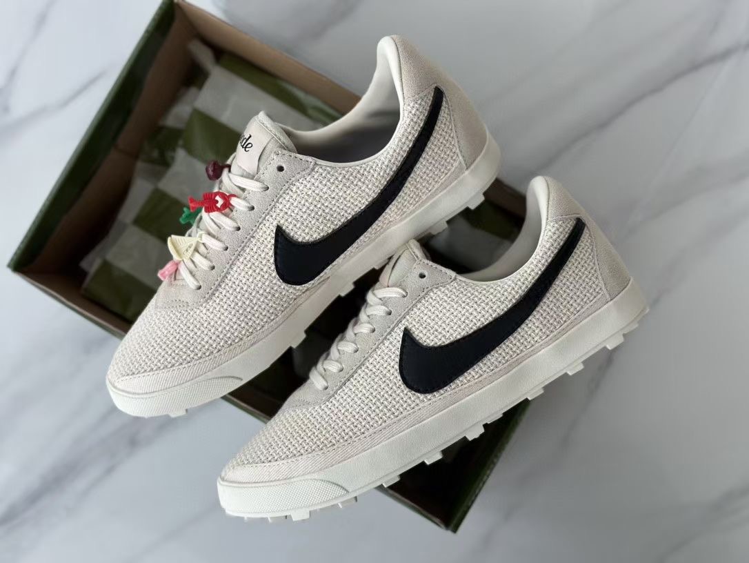 **do** รองเท้าผ้าใบ Bode x Nike Astro Grabber SP 'Natural Black มีไซส์ 36-45 สินค้าใหม่ ของแท้