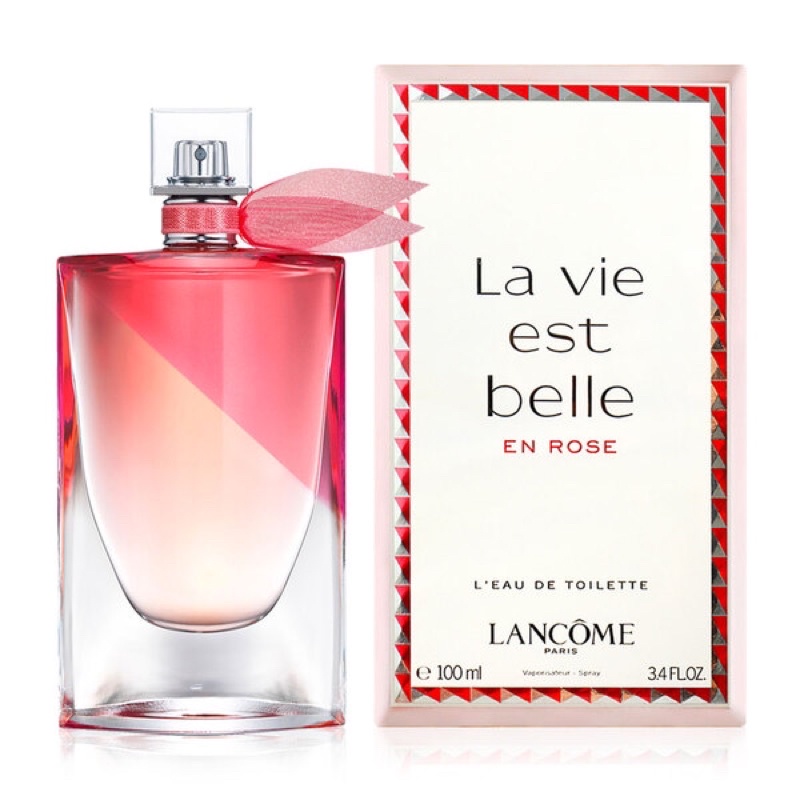 น้ำหอม แท้100% Lancome La Vie Est Belle En Rose EDT 100 ml.